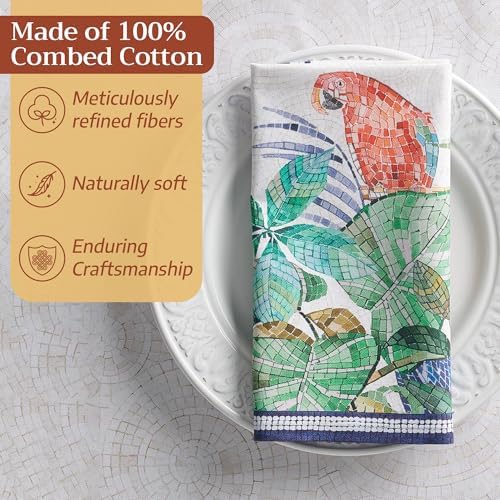 Maison d' Hermine Cloth Napkins Set of 4 100% Combed Cotton (20" x 20") - Image 4