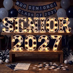 Honoson 10 Pcs Senior 2027 Soccer Party Decoration Sport Senior Night Light by Honoson