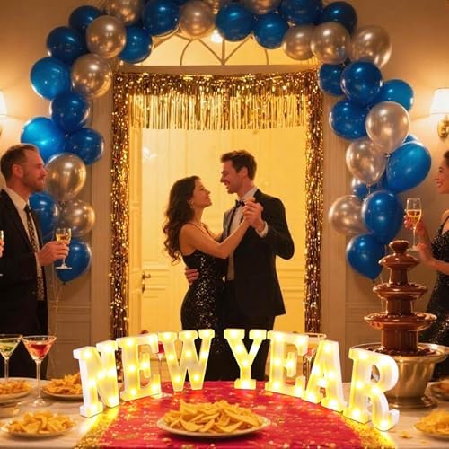 Aurelema Sukkot Large LED Letter Sign LED Lights, New Year, 8.27 Inches - Image 3