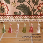 ISAENNE Designer Vintage Linen Table Runner,71"x12"-Ratina - Image 7