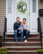 WREATHOME Farmhouse Wreaths for Front Door Year Round - Image 5