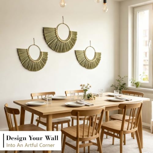 Qian Qian You Seagrass Wall Basket Set - Image 4