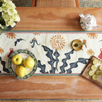 bilin gaier Designer French Linen Small Table Runner,63"x12"-Tijuana - Image 3