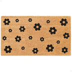 THEODORE MAGNUS Door Mat - Welcome Mat for Front Door with Non-Slip Backing - Durable Spring & Summer Doormat - Perfect for Outside Entrance Matt - Outdoor/Indoor - Ebonflower - 17" x 30" by TheodoreMagnus