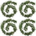 Lyrow 4 Pcs Christmas Pine Greenery Garland, Artificial Pine Garland by Lyrow