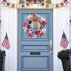 22inch 4th of July Wreath for Patrioticfor Memorial Day Front Door Decor - Image 4