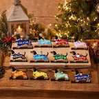 Interchangeable Holiday Wooden Animal Decor Magnetic Figurine (B) - Image 4