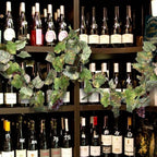 Artificial Grape Leaf Garland Vine Plant, 20 ft, Light Green - Image 6