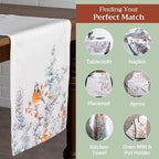 Maison d' Hermine Table Runner 100% Cotton 14.50" x 108" (Single Layer) - Image 5