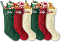 Christmas Stockings, Personalized Christmas Stockings with Names by Gemuniya