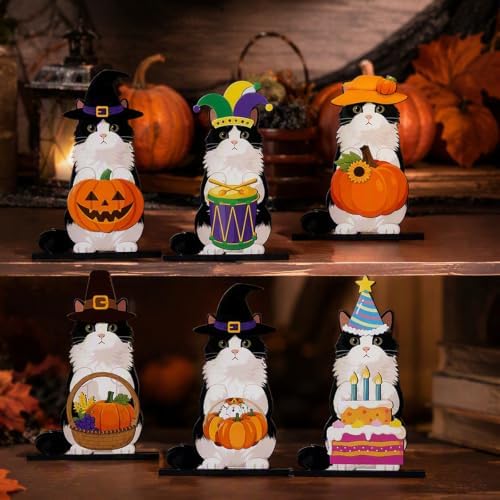 Holiday Wooden Animal Decor Magnetic Interchangeable Figurine (N) - Image 4