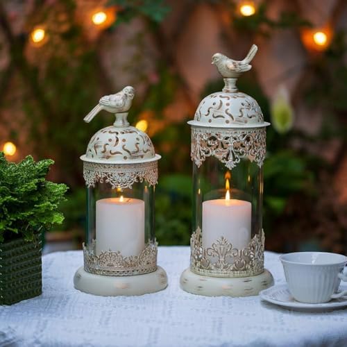 Candlestick Candle Barrels Moroccan Style Retro Lanterns Projection Lights Hollowed-Out Decorations Home Ramadan Hanging Outdoor Indoor Courtyard Porch Festival Weddings - Image 4
