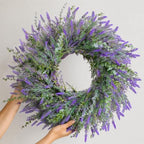 26''Lavender Eucalyptus Wreaths for Front Door - Image 5