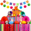 Newwiee 82 Pcs Day of the Dead Altar Decor Set, Marigold, Mixed Colors by Newwiee