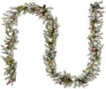 National Tree Company 9ft Pre-Lit Dunhill Fir Artificial Christmas Garland by Unknown