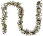 National Tree Company 9ft Pre-Lit Dunhill Fir Artificial Christmas Garland by Unknown