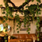 Giegxin 3 Pack Enchanted Forest Branch Vine, 75 Inch, Monstera Leaves Vines by Giegxin