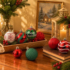 SHareconn 66Pcs Christmas Tree Decorations, Christmas Tree Ornaments Set - Image 4