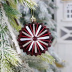 48 Pcs Christmas Balls Ornaments for Christmas Tree, Painted Shatterproof Plastic Decorative Baubles Hanging Ornaments for Xmas Tree Wreath Holiday Party Wedding Decoration, Wine Red - Image 4