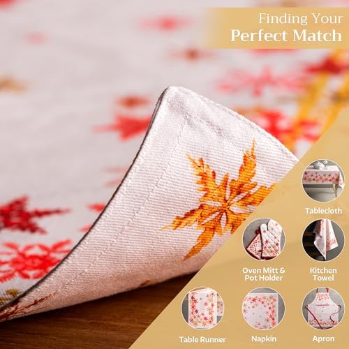 Maison d' Hermine Placemats Set of 4 Reusable 100% Cotton (13"x19") - Image 6