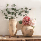 Large Ceramic Rustic Vase,12.87 Inch Tall Vintage Vase for Home Decor - Image 6
