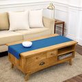 Solino Home 100% Pure Linen Table Runner Indigo Blue Hemstitch, 14 x 60 in by SolinoHome