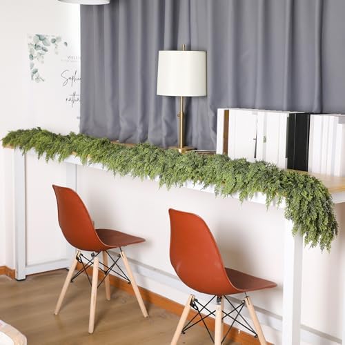 Waydress 1 Pcs 18ft Christmas Artificial Cedar Garland Realistic - Image 6