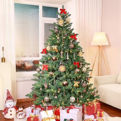SHareconn 80Pcs Christmas Tree Ornaments Set Christmas Tree Decorations - Image 7