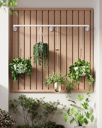 SOFITORG 65.7" Metal Plant Hanging Rod with 6 Chains, Pots Not Included - Image 3