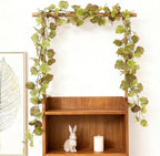 6.56ft 3pcs Artificial Grape Leaf Garland, Autumn Artificial Fake Grapes Vines, Hanging Plant Grape Vines Decor for Home Wedding Party, Garland Decoration, Photo Wall Display - Image 6