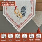 Maison d' Hermine Table Runner 100% Cotton 14.50" x 108" (Double Layer) - Image 4