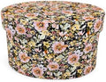 Sarah's Hat Boxes – Floral Decorative Gift Box | Elegant Reusable Storage Boxes for Gifts, Keepsakes, Jewelry, or Special Items | Unique Printed Design by SarahsHatBoxes