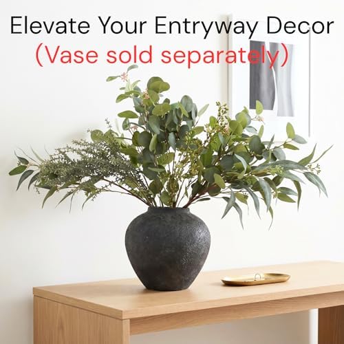 Large Eucalyptus Centerpieces for Table Decor, Artificial Greenery Stems - Image 3