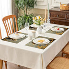 Cat Flower Spring Placemats Set of 6, 12x18 Inch Cat Floral Summer Table Place Mat Animal Washable Non-Slip Heat Resistant Fabric Placement Mats for Party Dining Kitchen Indoor Outdoor Decor - Image 7