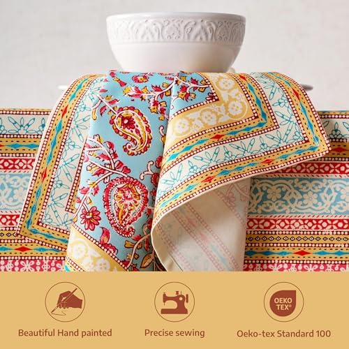 Maison d' Hermine Cloth Napkins Set of 4 100% Combed Cotton (20" x 20") - Image 2
