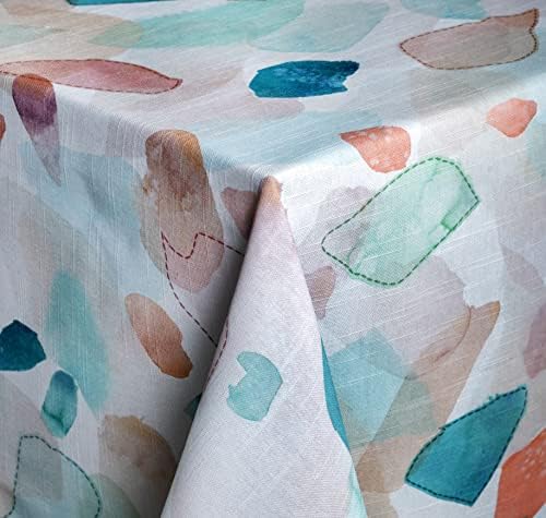 Maison d' Hermine Table Cloth Rectangle Table Reusable 100% Cotton 70"x90" - Image 3