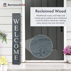 BARNWOODUSA Wooden Welcome Sign for Front Door 5 Foot, 5-Foot, SlateBlue - Image 7