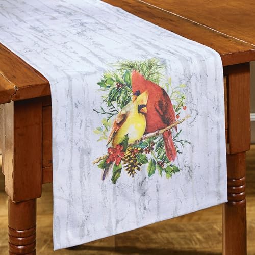 Park Designs Holiday Cardinal Love Table Runner 13" x 54" by ParkDesigns