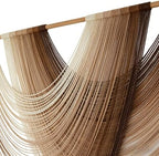 LISRRZHEN Large Macrame Wall Hanging - Boho Nordic Geometric Woven Tapestry, Handcrafted Cotton Wall Decor for Living Room Bedroom Entryway Apartment - Image 7