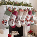 Tatuo 6 Pack Christmas Stockings 18 Inch Hanging Decor by Tatuo