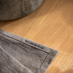 Linen Table Runner 90 inches Long - 100% Pure Linen Flax - Stonewashed European Linen Table Runner (Ash Grey, 14 x 90 Inch) - for Dining, Fall, Autumn, Thanksgiving - Image 3
