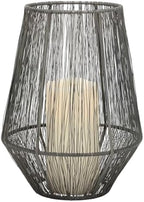 SBDS Candle Holder Tabletop Lantern Indoor Outdoor, 10.25", Metal Wire - Image 2