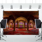 Leowefowa Dreamy Castle Background for Photography 10x5ft Vinyl Medieval Palace Photo Shoot Backdrops Room Decor Wallpapaer Birthday Party Decoration Photo Booth Props - Image 4