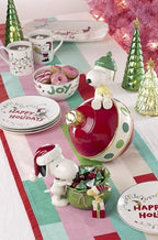 Lenox Peanuts Snoopy Christmas Santa Sack Candy Bowl - Image 5