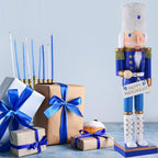 Blosssound 16" Hanukkah Nutcracker Decoration Wooden Jewish Figure,Hanukkah - Image 4