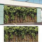 Bamboo Garden Garage Door Banner 6x13FT, Green Bamboo Fence Garage Door Cover, Large Outdoor Nature Decoration for Garage Doors, Patio & Yard - Image 6