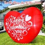 VIHOSE Inflatables Arch Outdoor Decorations Inflatable Arch Build in LED Lights for Party Supplies Decor(5.5 ft,Heart) - Image 4