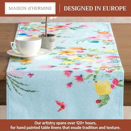 Maison d' Hermine Table Runner 100% Cotton 14.50" x 108" (Double Layer) - Image 2