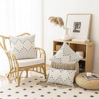 LILEPOY Boho Throw Pillow Covers 18x18 Farmhouse Decorative Pillow case - Image 4