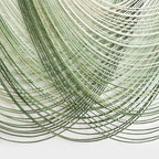 Macrame Wall Hanging Large Dip Dyed Boho Green Wall Art Decor 57"W*31"L - Image 7